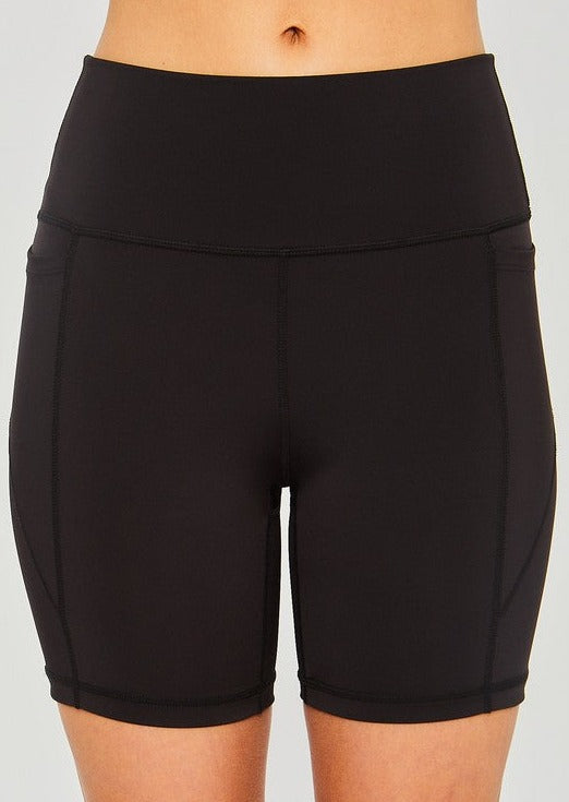 Activewear Leggings Shorts Seam Detail