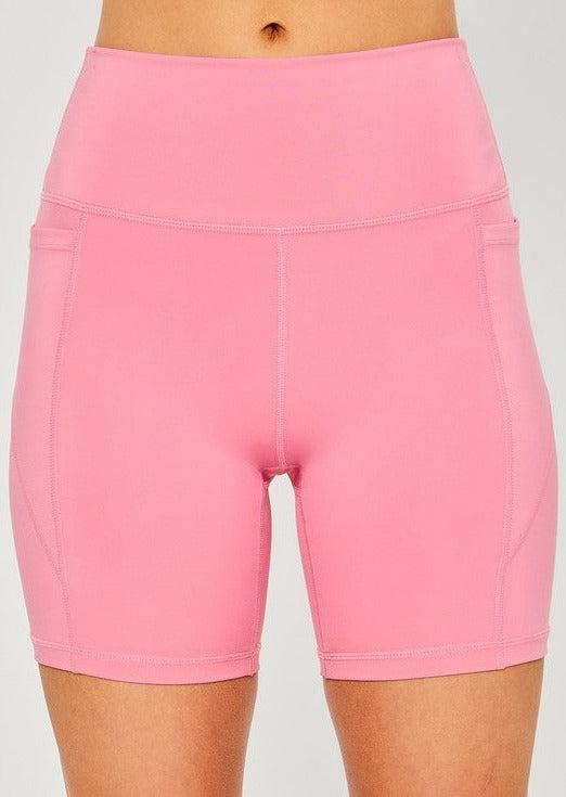 Activewear Leggings Shorts Seam Detail