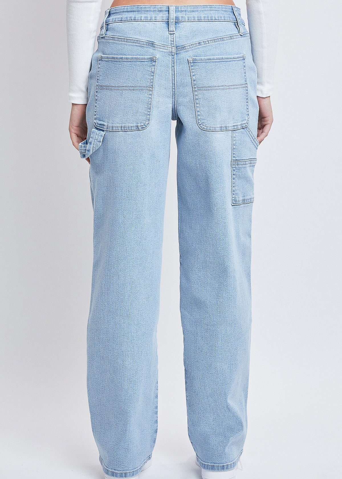 Mid-Rise Utility Straight Leg Jean