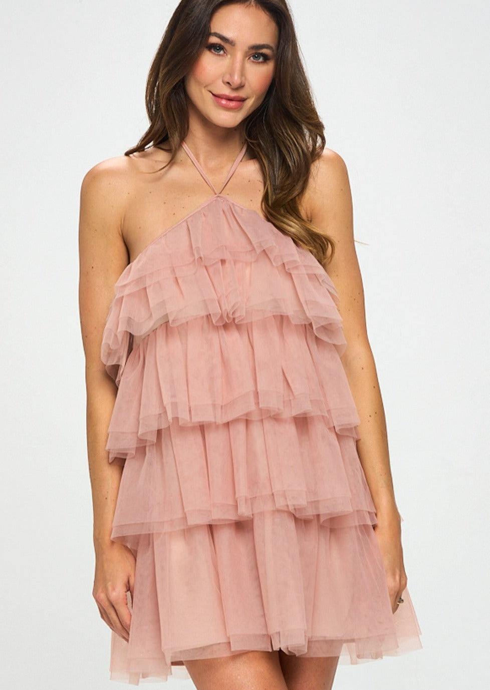 Lena Power Mesh Mini Dress Lena Power Mesh Mini Dress