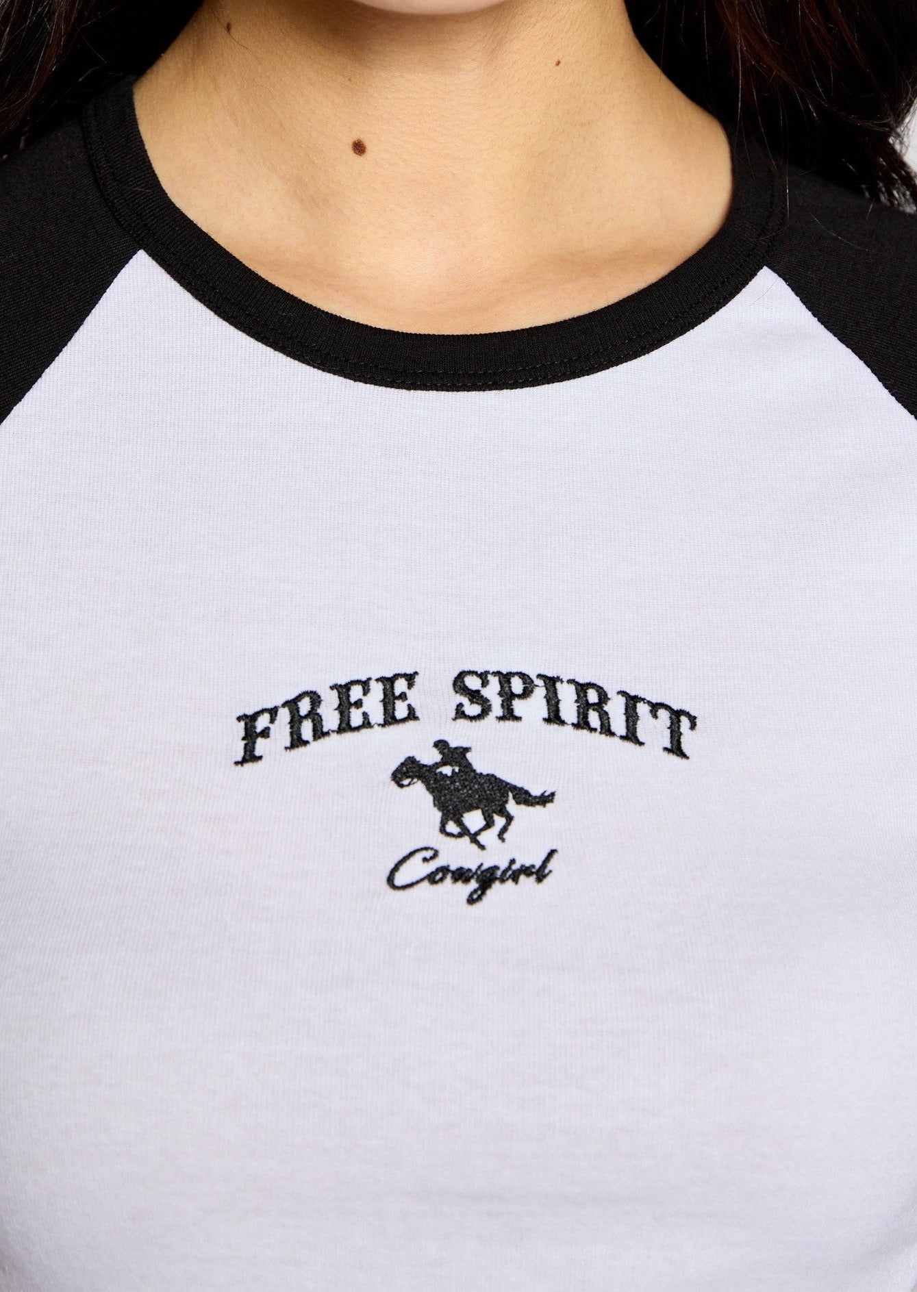 Free Spirit Embroidery Tee