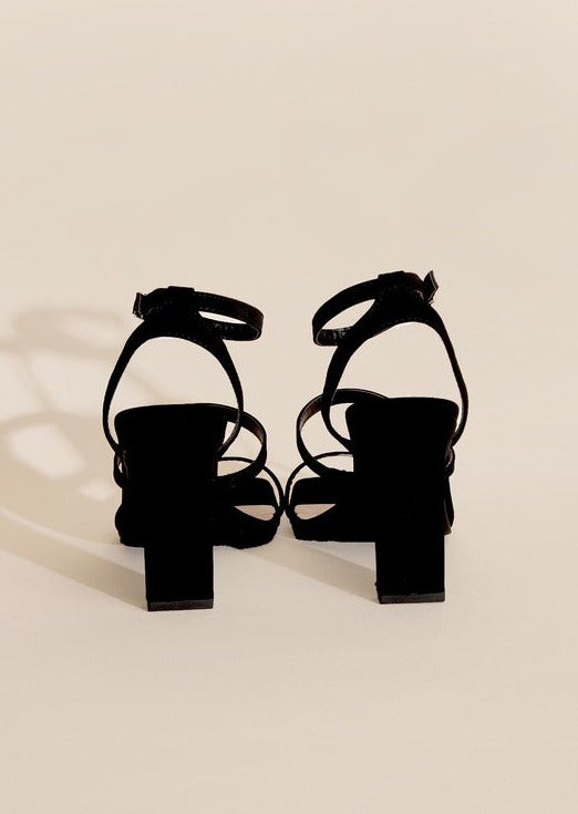 DEVIN-8 Ankle Strap Heels