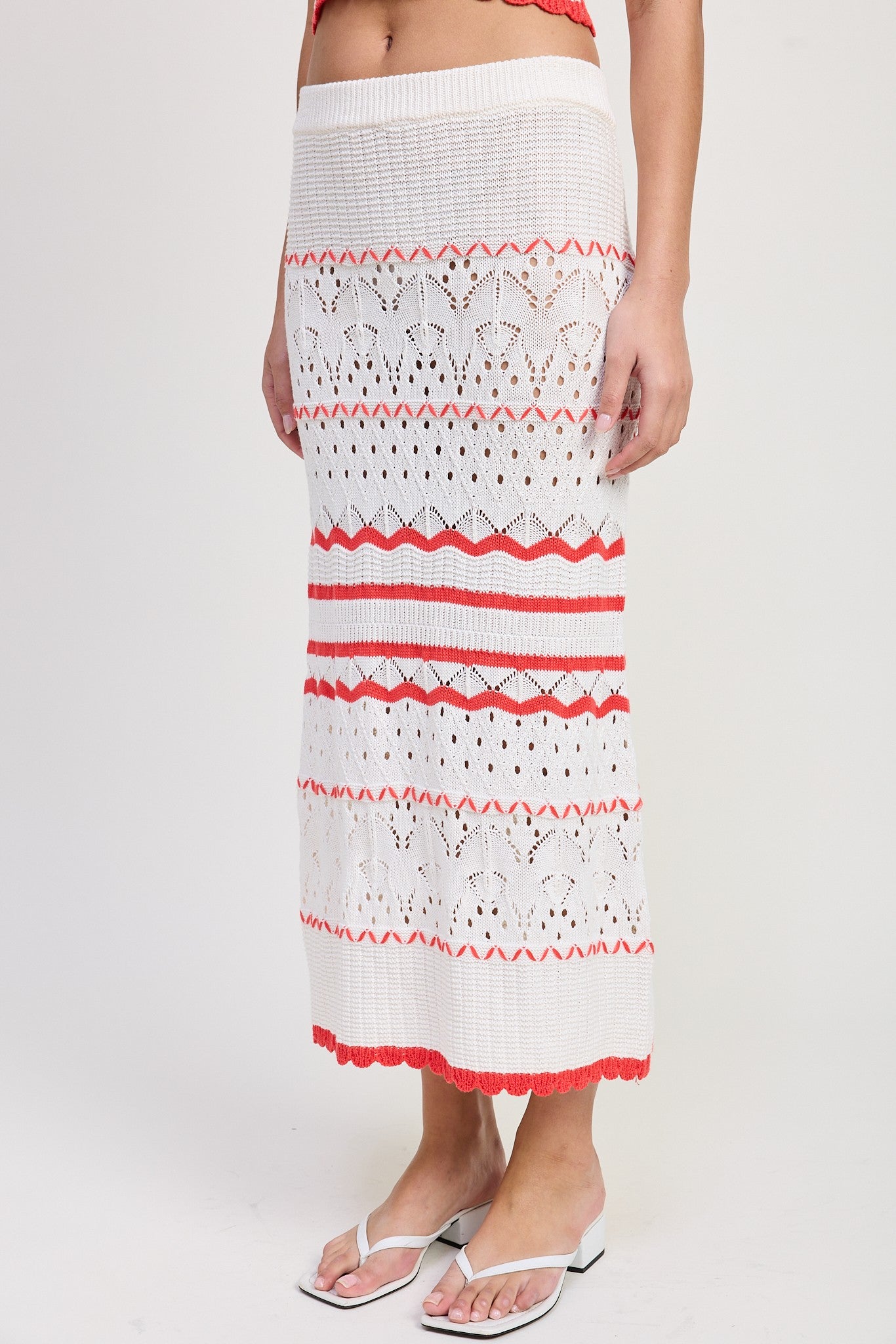 MAXI CROCHET SKIRT