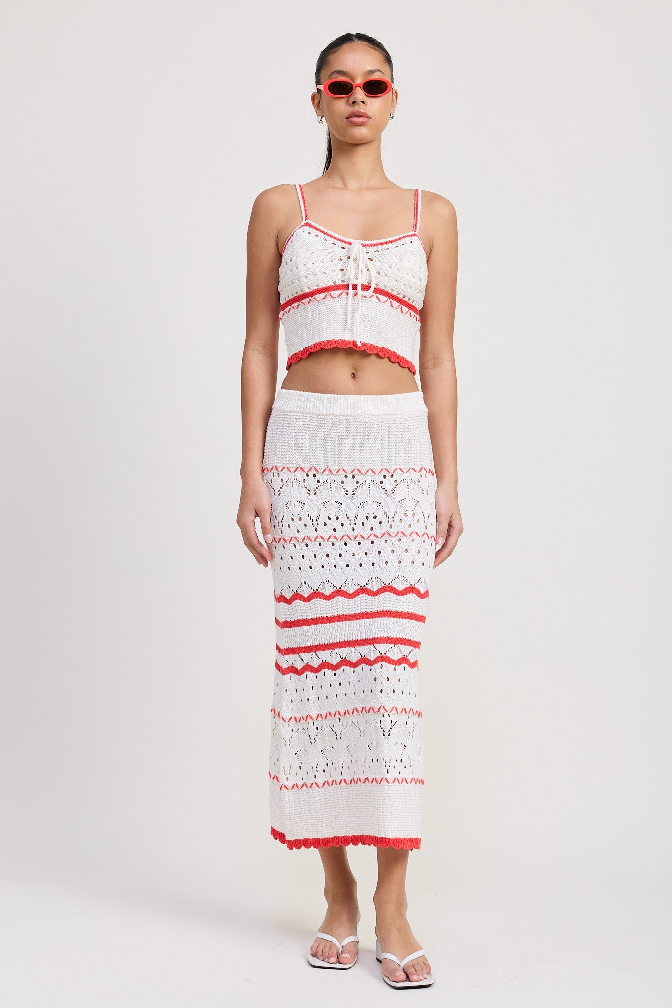 MAXI CROCHET SKIRT