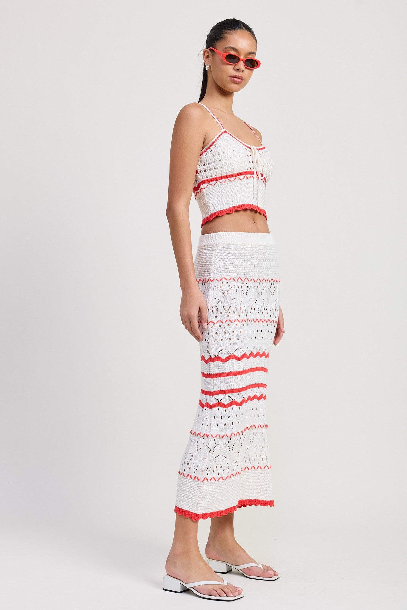 MAXI CROCHET SKIRT