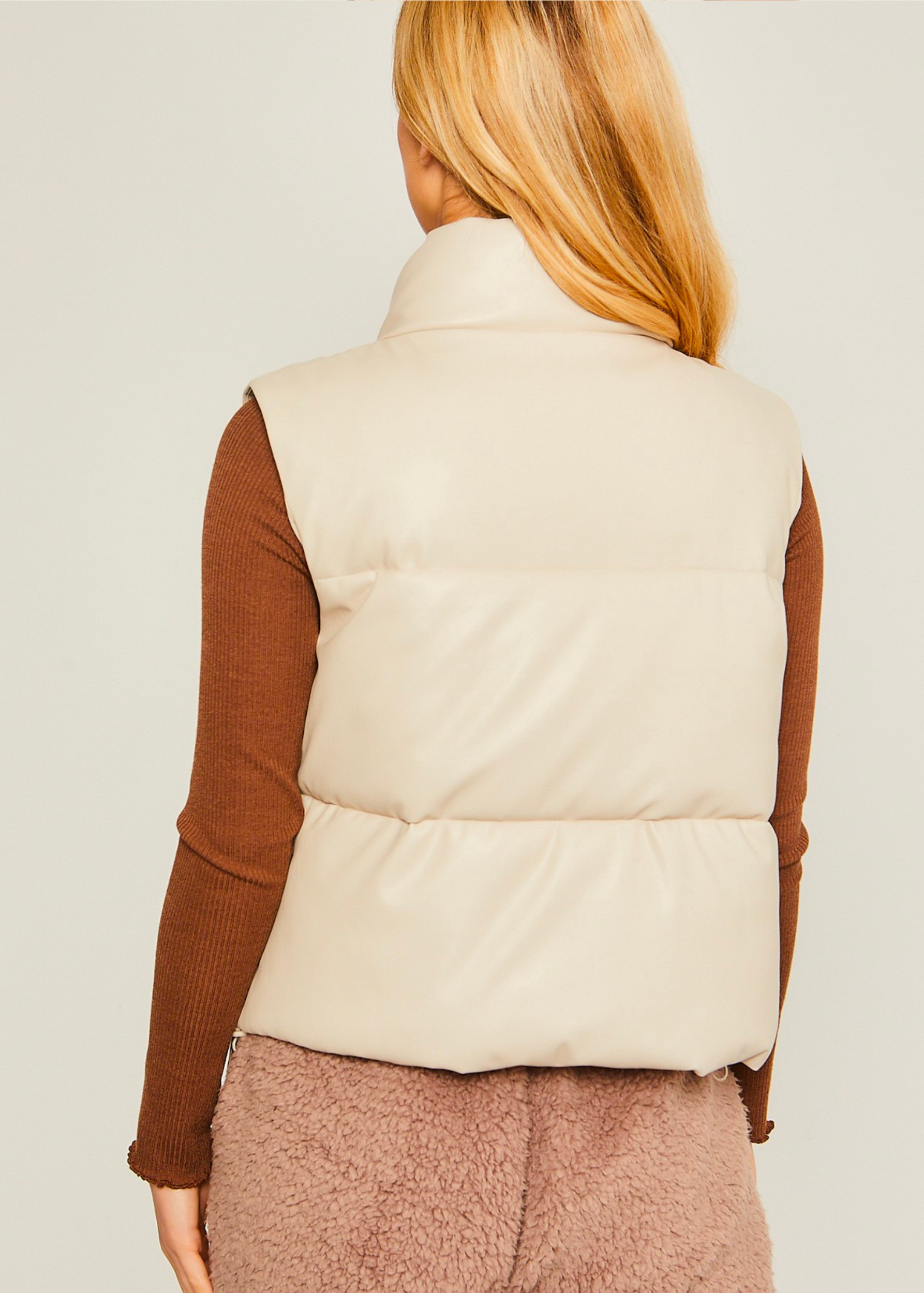 PU Padded Vest