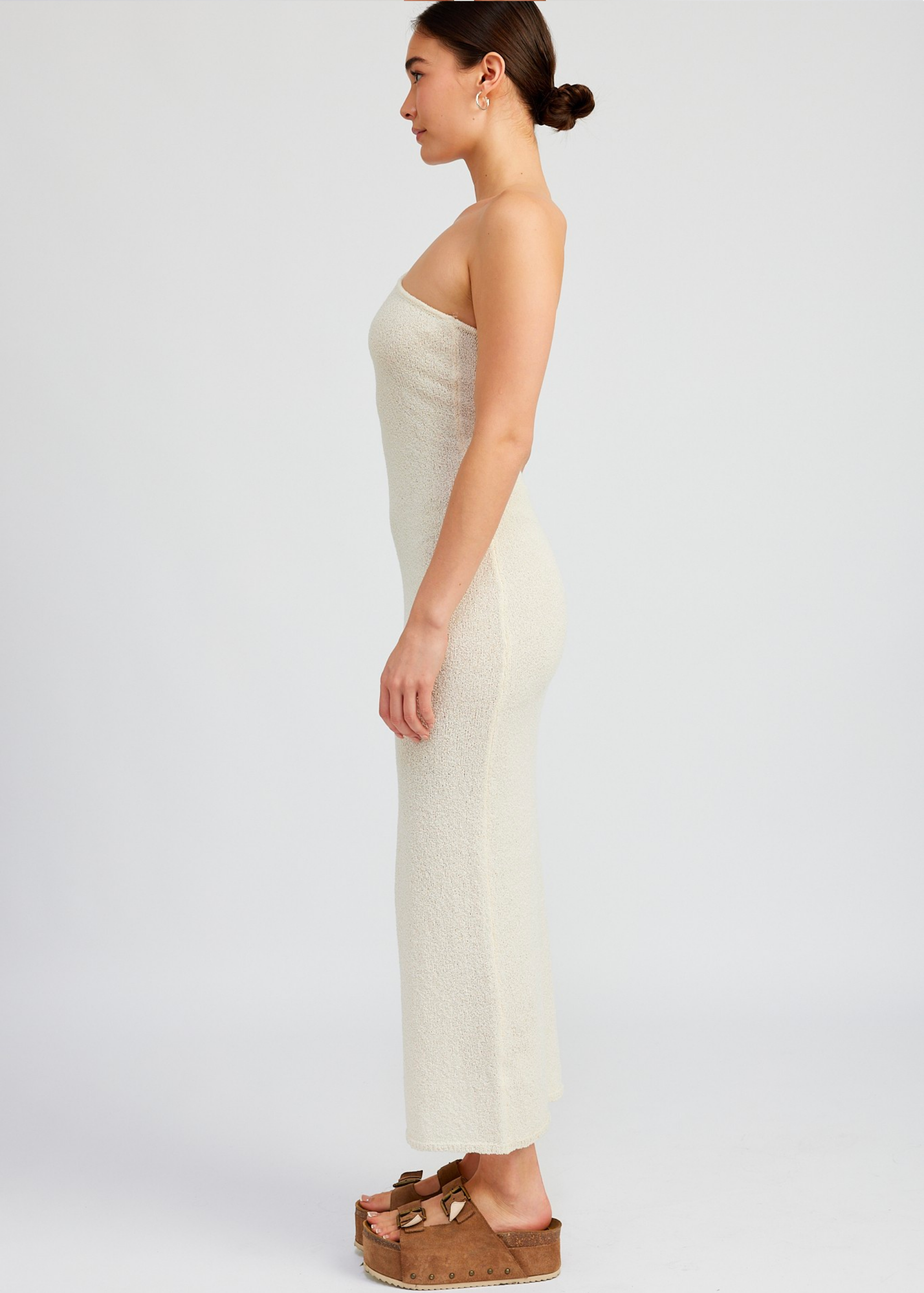 One Shoulder Maxi Dress