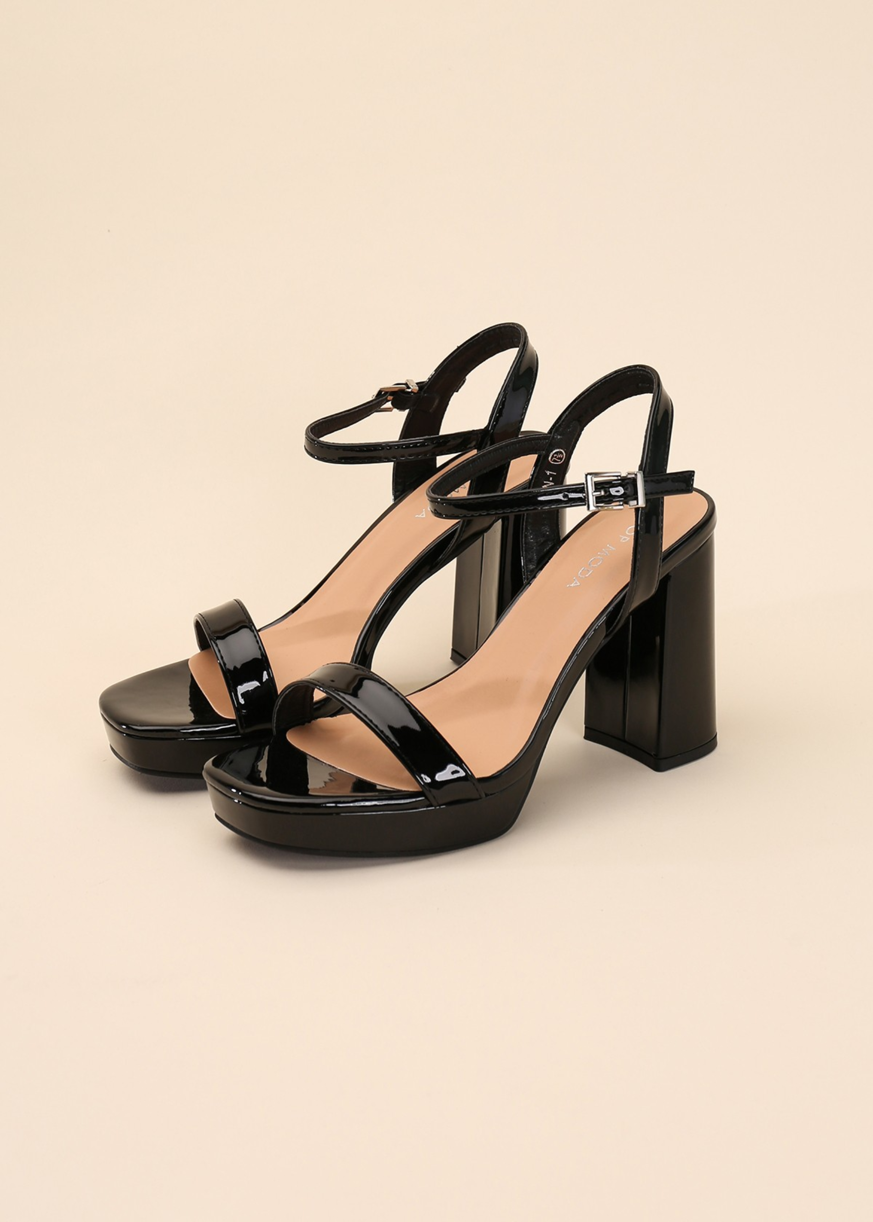 Finn-1 Ankle Strap Heel