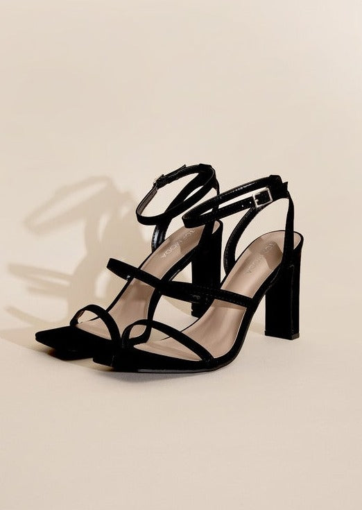 DEVIN-8 Ankle Strap Heels