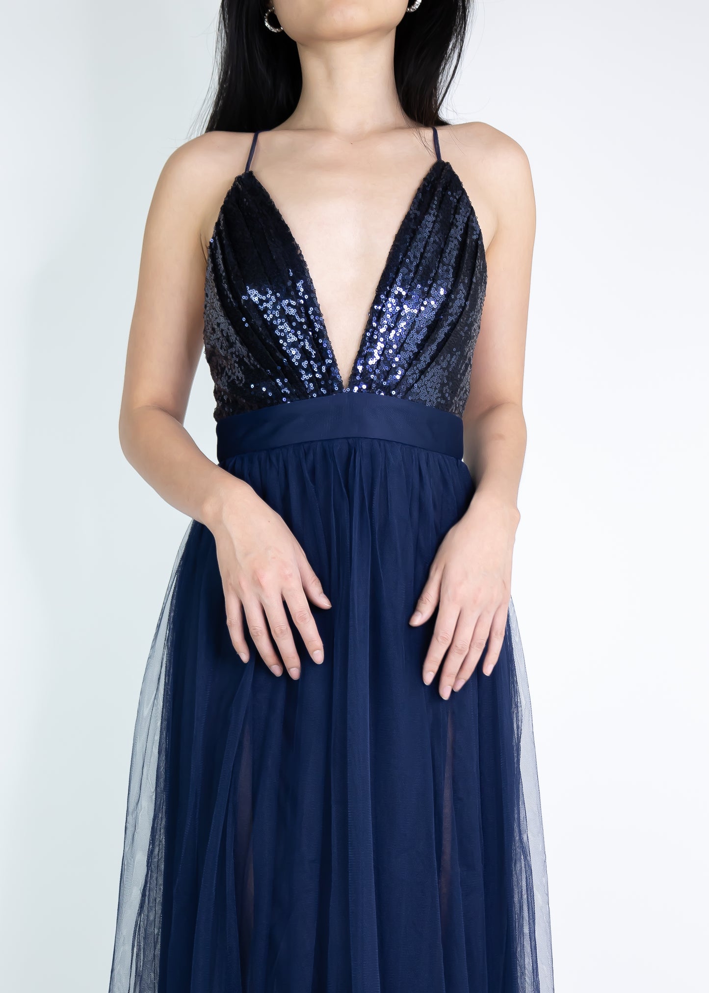 Maxi formal dresses & gowns in black and blue