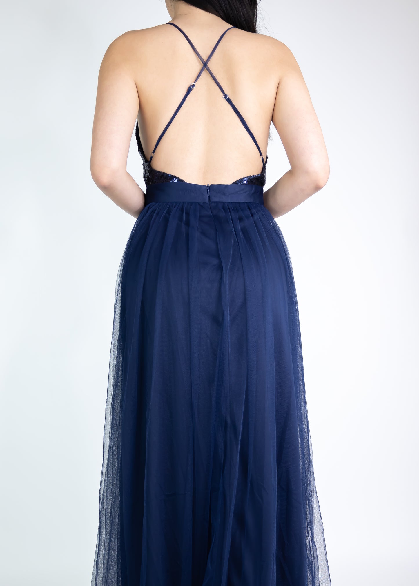 Maxi formal dresses & gowns in black and blue