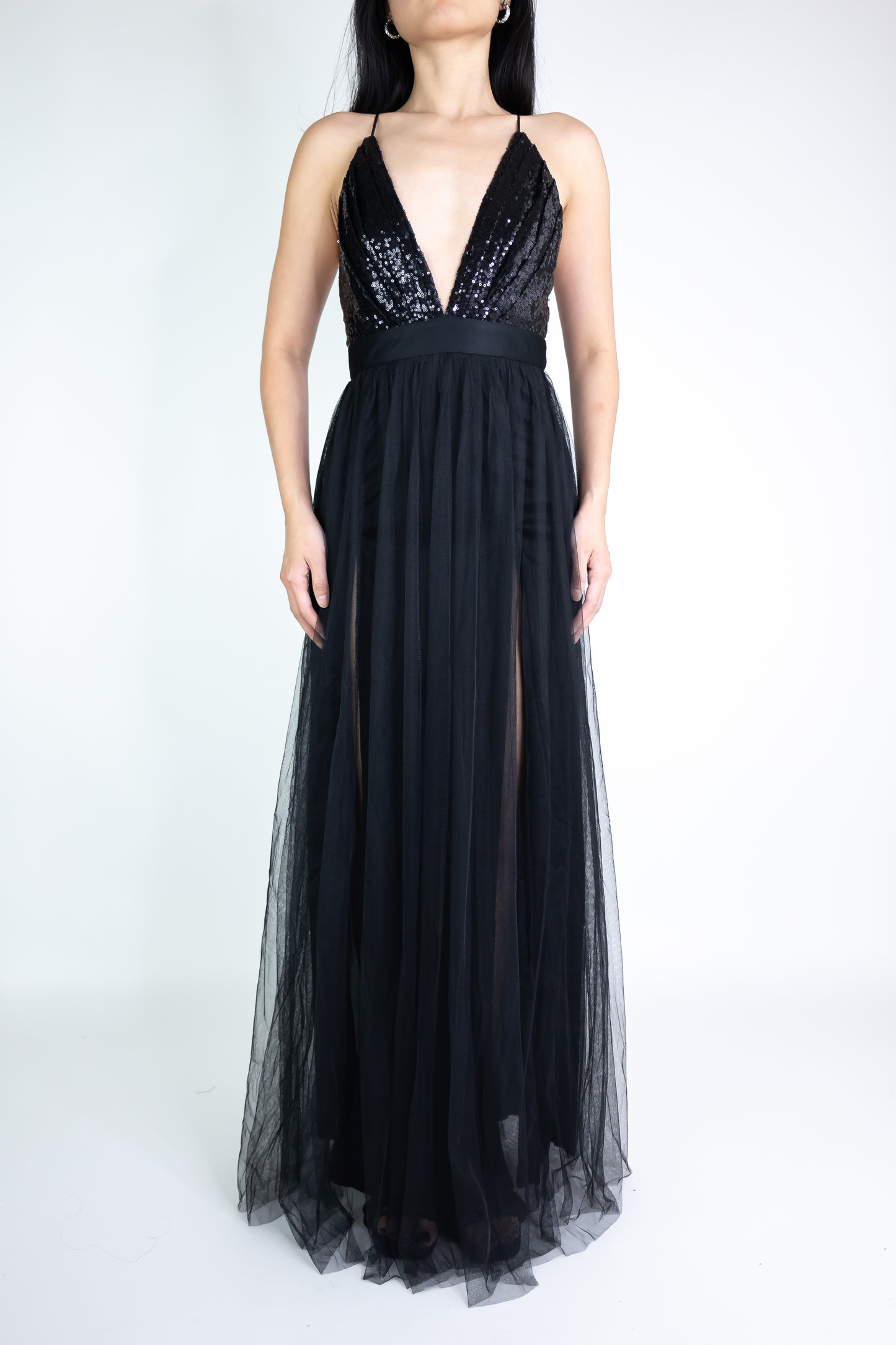 Maxi formal dresses & gowns in black and blue