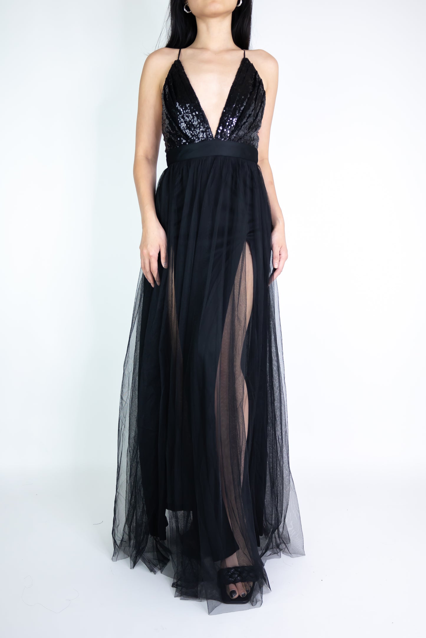 Maxi formal dresses & gowns in black and blue