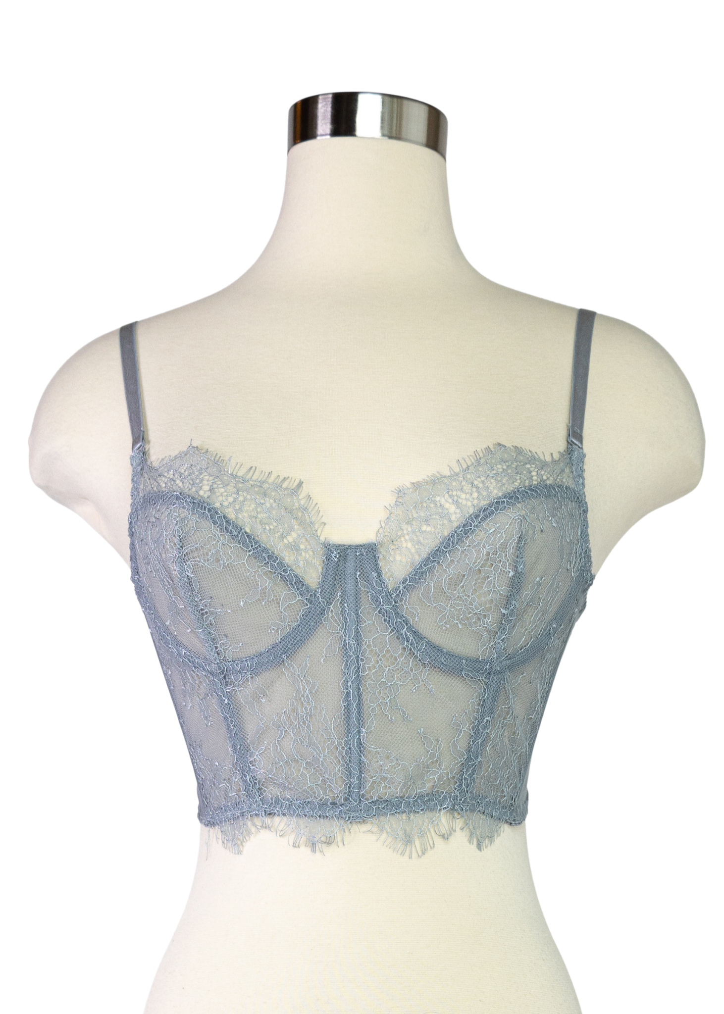 Lace corset-inspired top