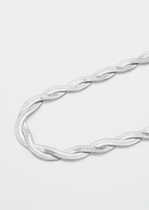 Twisted Snake Chain Necklace