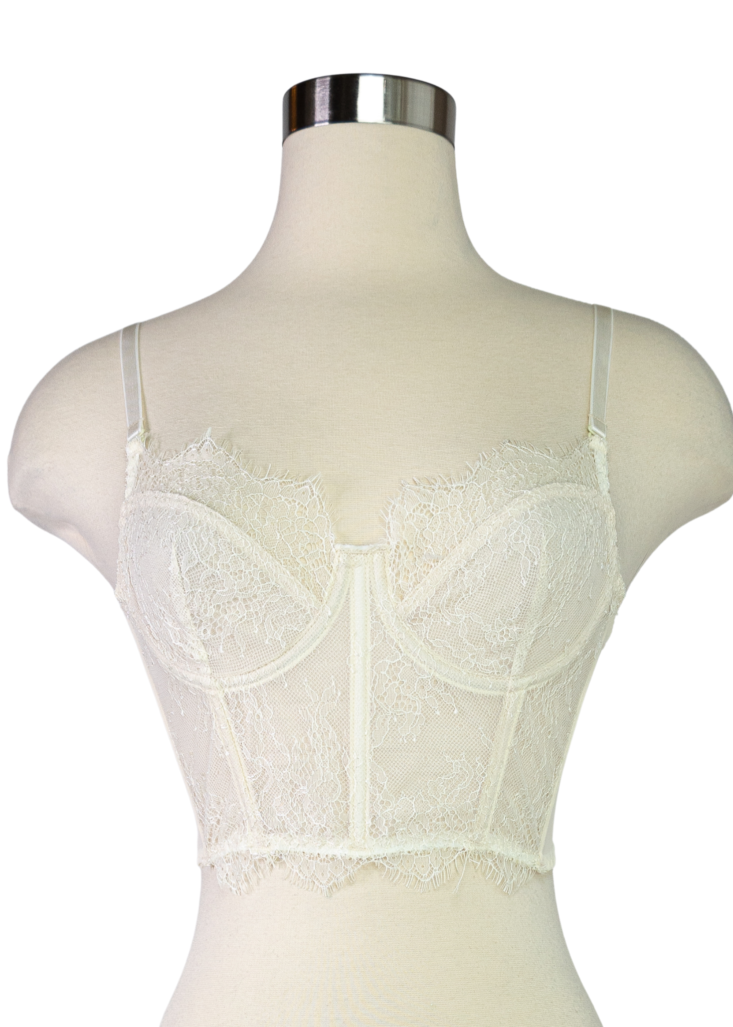 Lace corset-inspired top