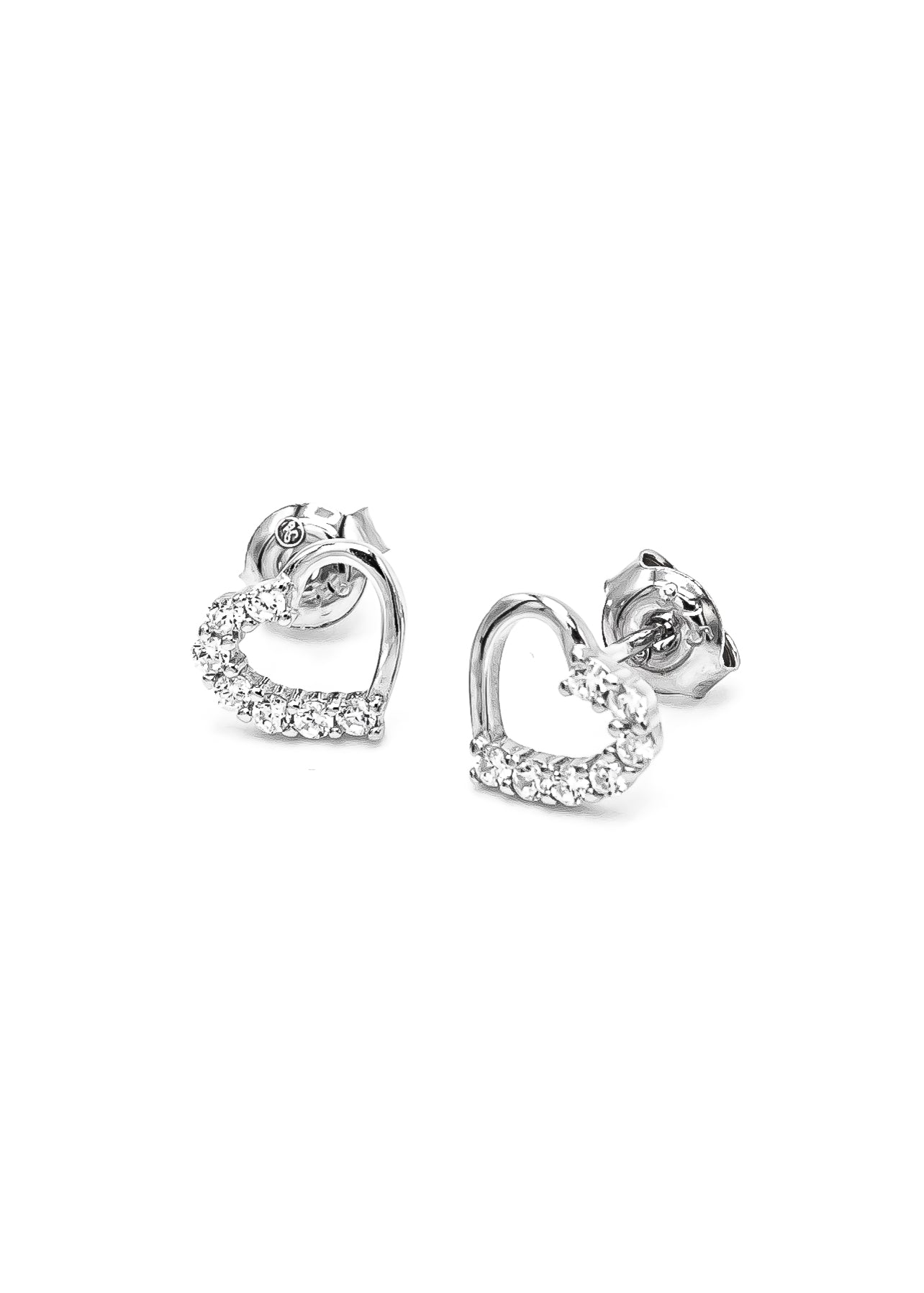 Heart Stud Earrings