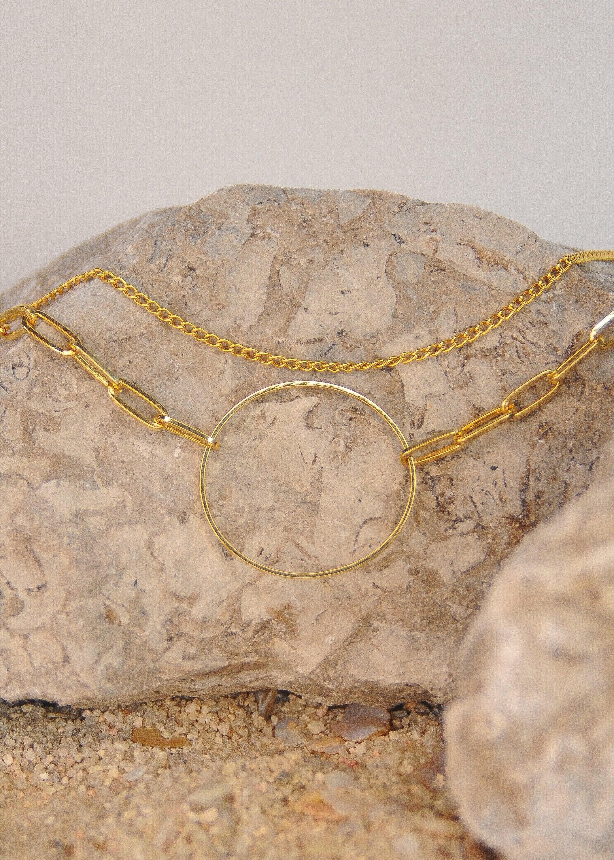 Round Pendant Necklace