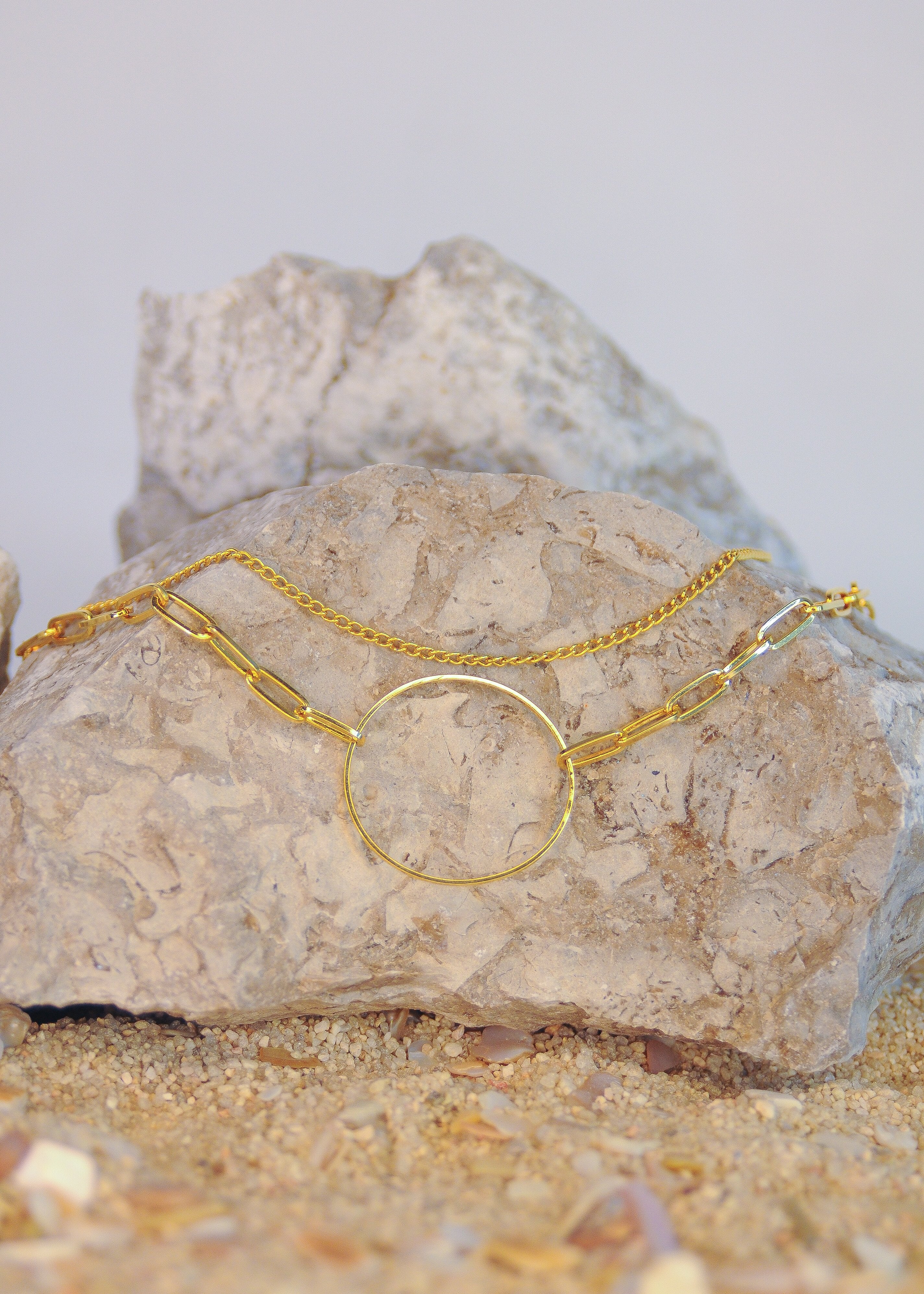 Round Pendant Necklace