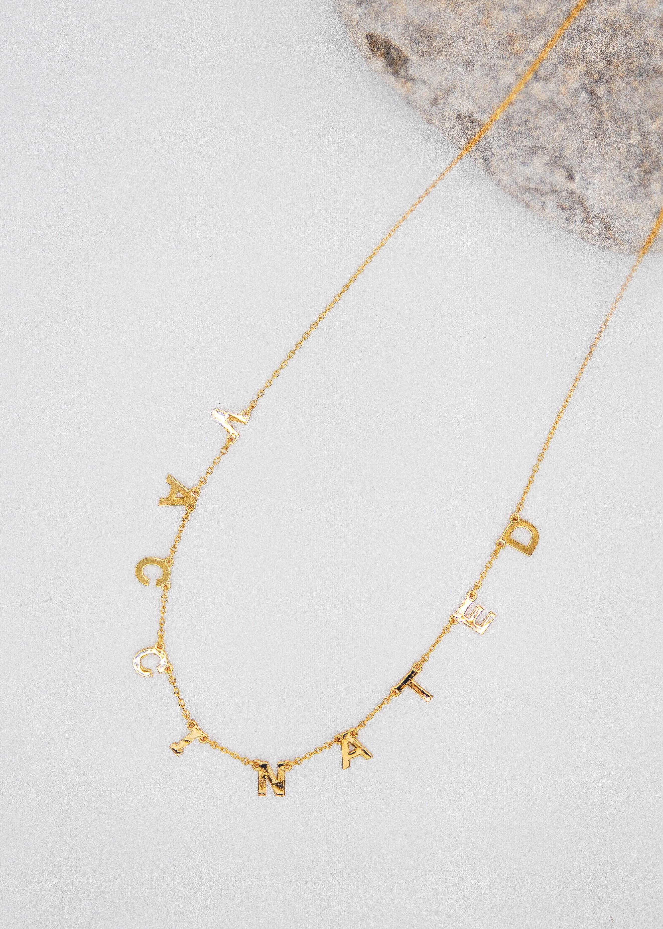 VACCINATED Charm Necklace