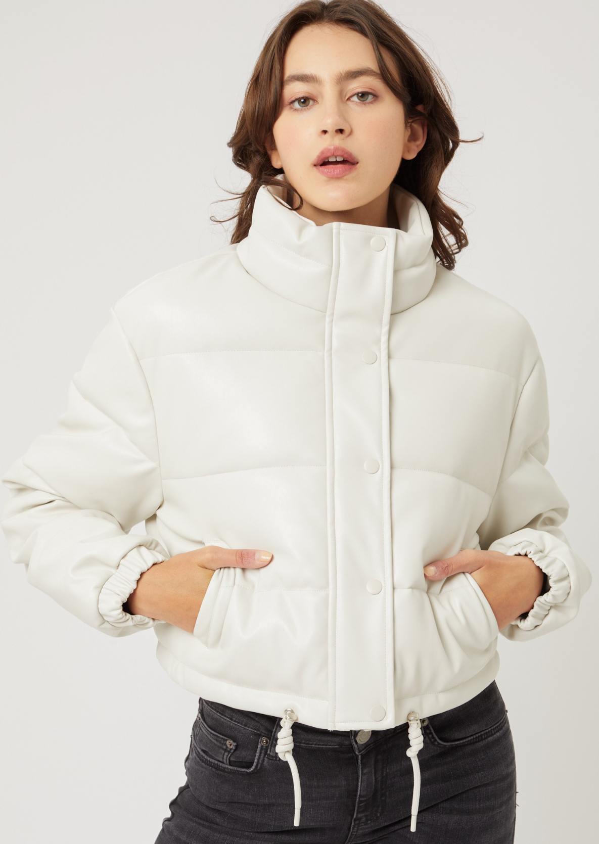 PU Puffer Jacket
