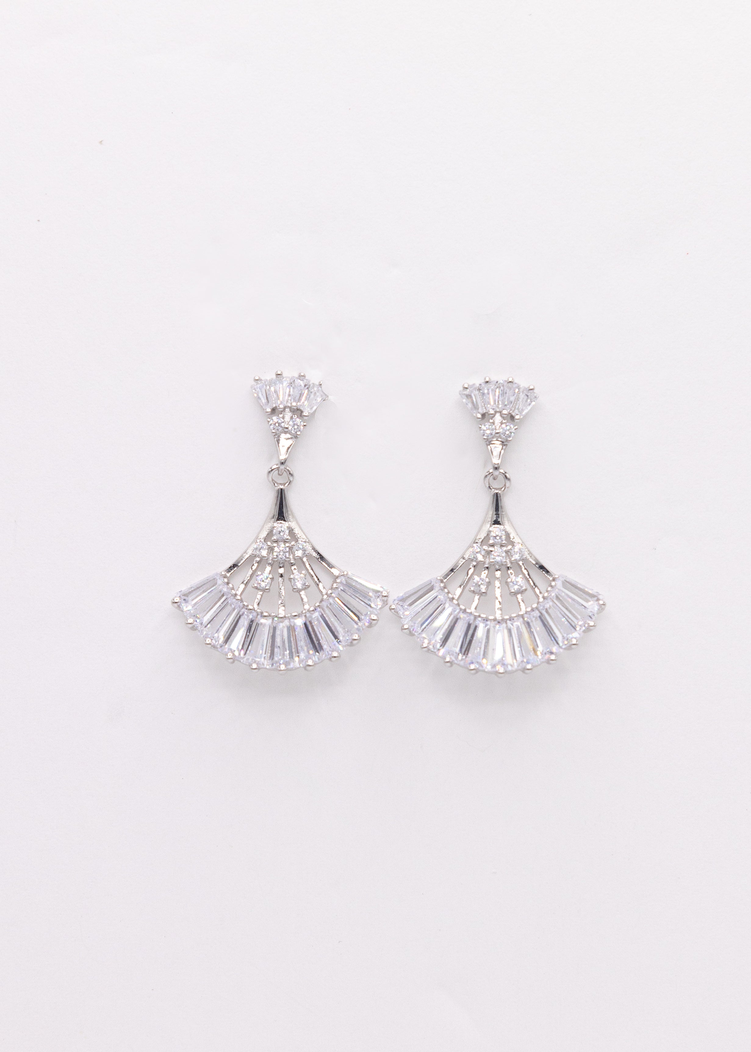 Fan Chandelier Earrings