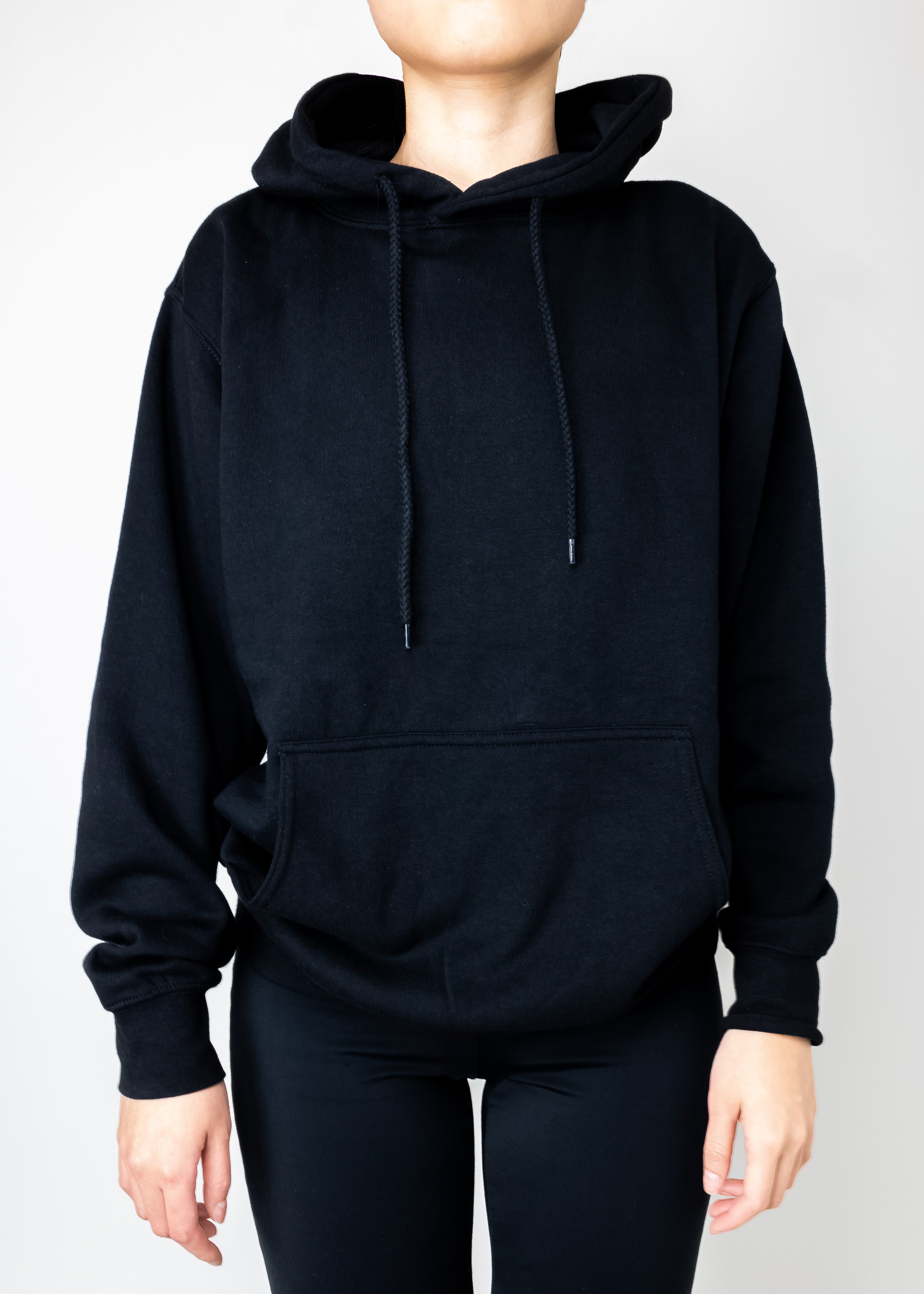 Oversized Fleece Relaxed Fit Pullover Hoodie