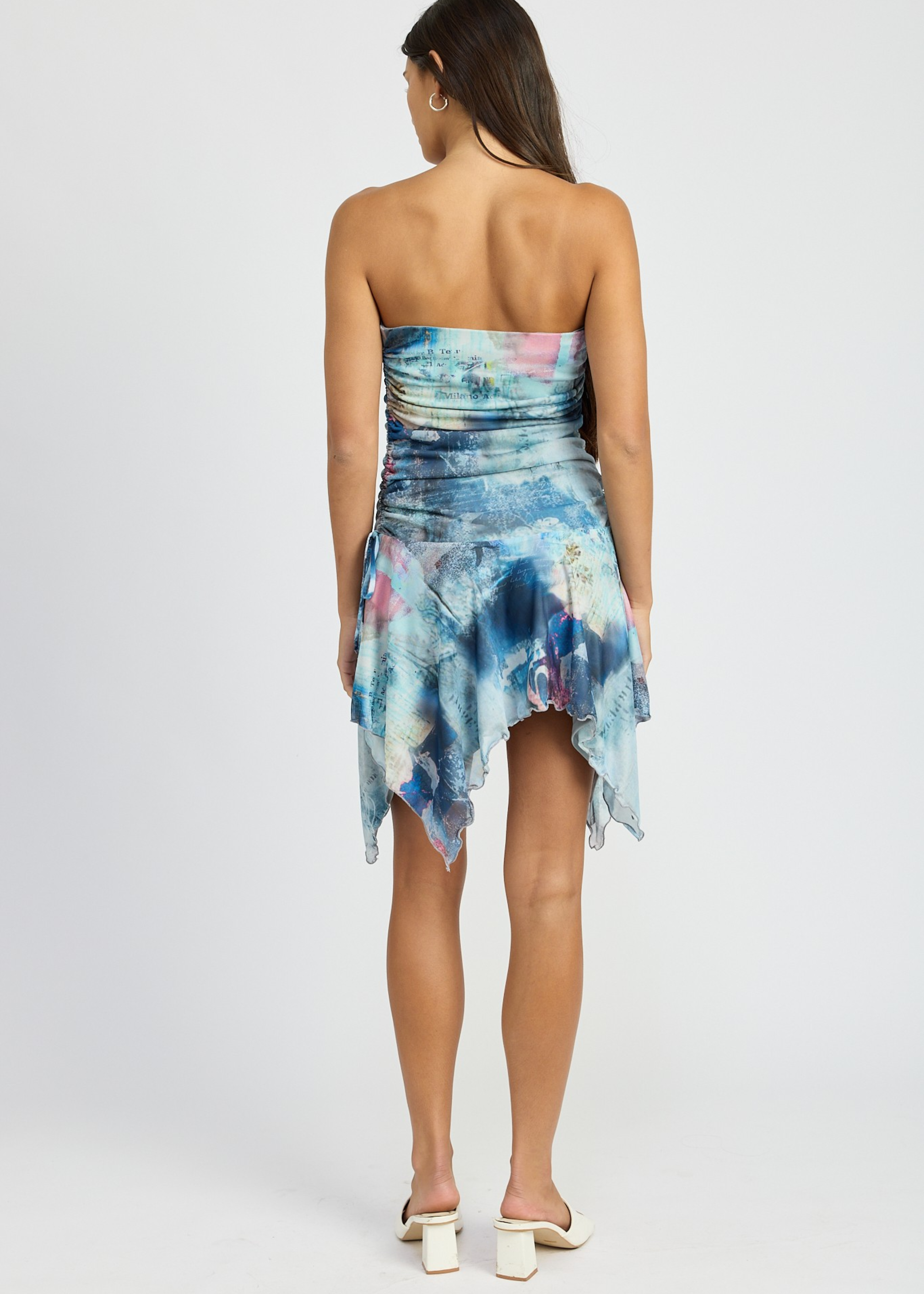 TIE DYE SHARKBITE TUBE DRESS