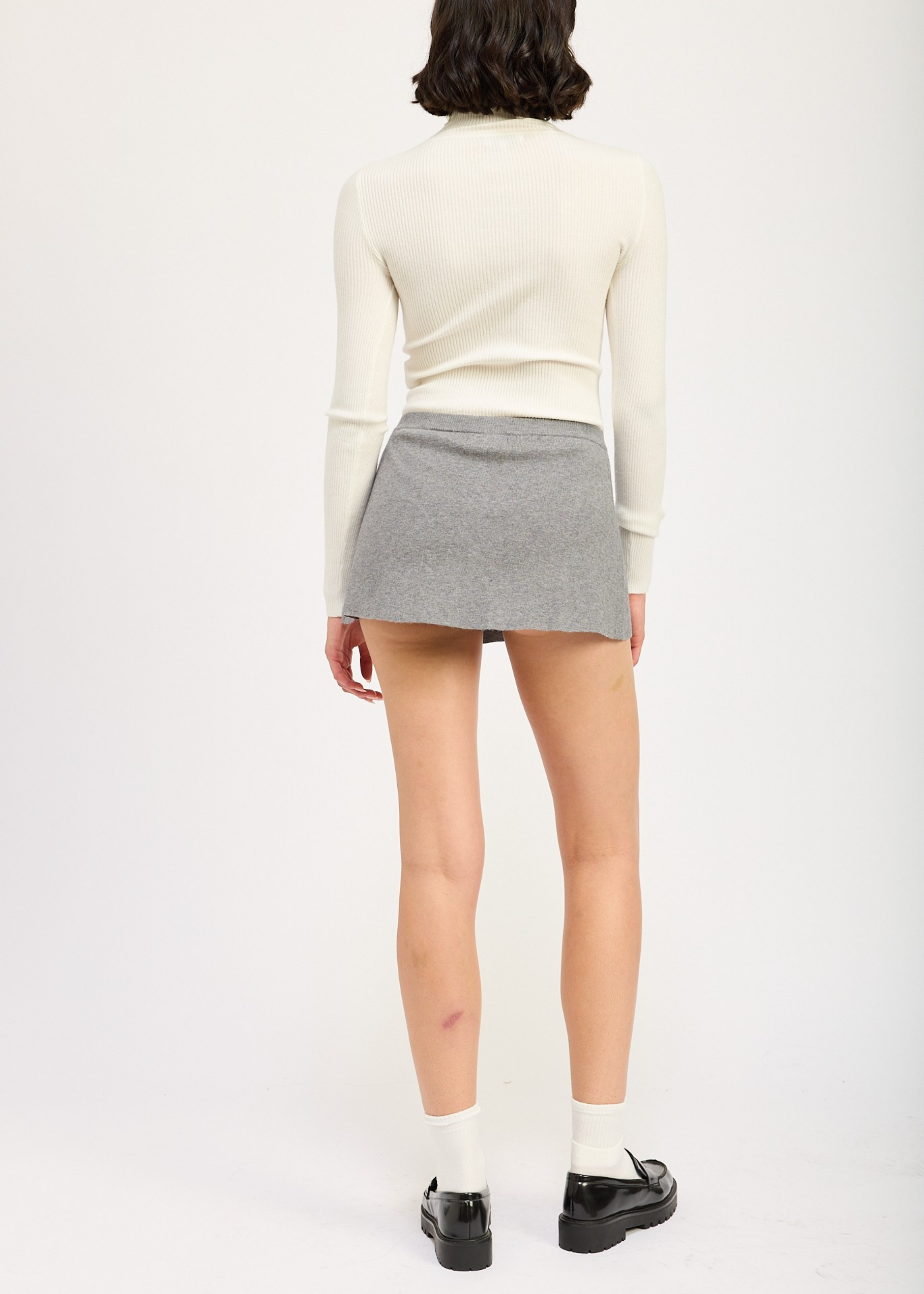 PLEATED MINI SKORT