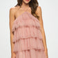 Lena Power Mesh Mini Dress