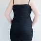 Women's plus size mini dress for cocktails and parties