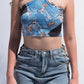 Graffiti Tube Top - MYPHEME