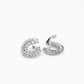 Leaf Hoop Earrings