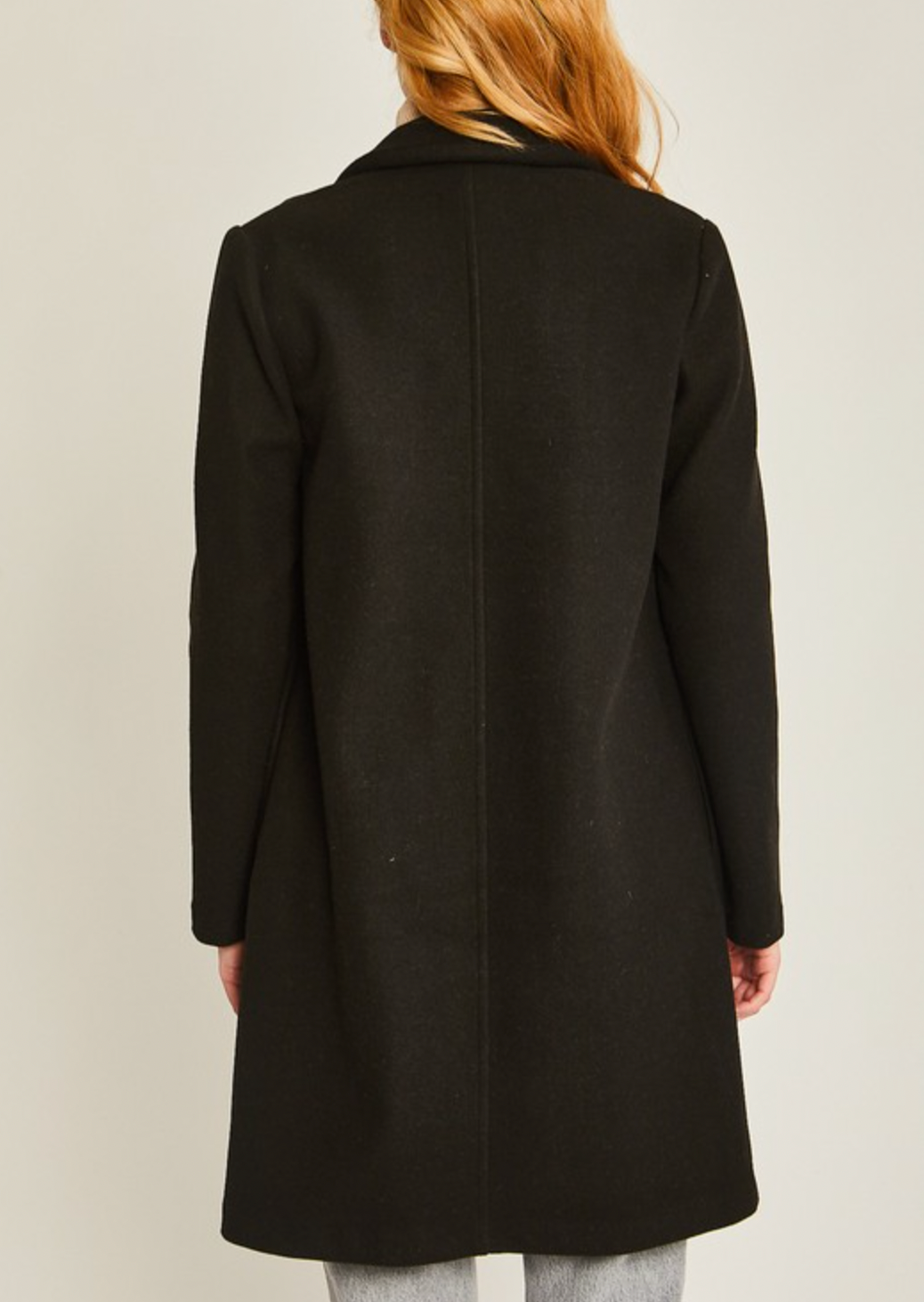 Fleece Long Line Coat